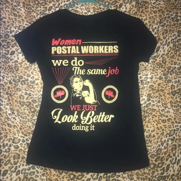 Tops - Women postal service t-Shirt-S/M
